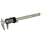 6 Inch LCD Digital Caliper with Extra Battery and Storage Case