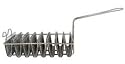 NEW, 8-Mold, Taco Shell Fry Basket, Tostada Shell Fr Basket, Deep-Fryer Basket