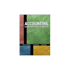 Accounting: Information for Business Decisions