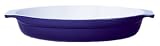 Emile Henry 11 Inch Oval Au Gratin, Cobalt