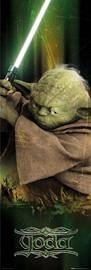 Produkt-Bild: 1art1 31767 Star Wars - Episode III - Yoda (b) T&uuml;r-Poster (158 x 53 cm)