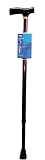 Carex Designer Folding Cane, Red