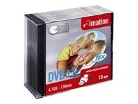DVD+R 4.7GB/120Min/16x 10er Slimcase