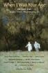 When I Was Your Age, Volume One: Original Stories About Growing Up (When I Was Your Age)