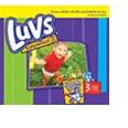 LUVS ULTRA LEAD GUARDS BABY DIAPERS SIZE 3 (16 TO 28 LB.) 3/68=204CS