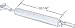 CRL White Storm Door Pneumatic Closer Heavy Duty
