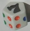 GameScience: D7 Opaque White Dice (7-sided die)