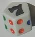 GameScience: D7 Opaque White Dice (7-sided die)