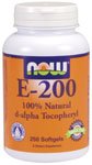 E-200 by NOW Foods - (200IU - 250 Softgels)