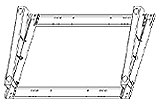 SAMPO Wall Mount for Plasma Display Pme42S6/X6 (SAMPO PE42WB06)