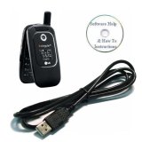 USB Sync Charge Cable for LG CU400 with Bastens Help CD