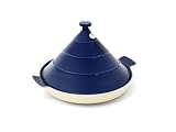 from Hairy Bikers BlissHome, Hairy Bikers World, Tagine, Large, Blue Lid Cream Base
