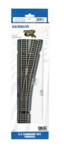 Bachmann Trains E-Z Command Dcc #4 Turnout ? Right-Ho Scale-image