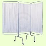 Drive Medical 3 Panel Privacy Screen, White