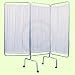 Drive Medical 3 Panel Privacy Screen, White