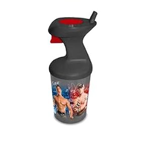 WWE Vortex Tumbler - Pull the Trigger & watch the drink mix!