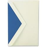 50 Ecruwhite Regent Blue Lined Kent Envelopes