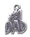 Solid Sterling Silver #1 Dad Charm