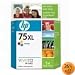 HP 75XL Tri-color Inkjet Print Cartridge