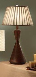 Beutiful Table Lamp  Khaki Color Shade and Dark 