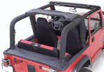 Rugged Ridge Summer Tops and Briefs Roll Bar Cover Kits Jeep Wrangler 1992 to 1995 (YJ)- Denim Black