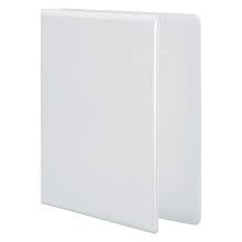 Wilson Jones Line Basic D-Ring 8 1/2 x 11 Inch 1 1/2 Inch Capacity White View Binder (W386-34WA)