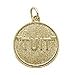 A Round 'Tuit Charm - 10K Yellow Gold