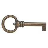 Antique Brass Skeleton Key Blank