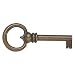 Antique Brass Skeleton Key Blank