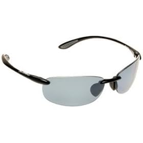 Click here to buy Bolle Sunglasses Kickback Shiny Black Frame with Polarized TNS Gun Lenses by Bolle.