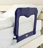 Baby Dan Sleep 'N' Safe fold down bed guard in Blue