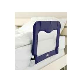 Baby Dan Sleep 'N' Safe fold down bed guard in Blue