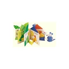 1017 - HABA - Stoffbuch Bl�tterh�uschen