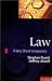 Book Law: a Very Short Introduction