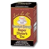 Laci Le Beau Super Dieter's Tea Max Strength Cinnamon Spice 12 bags from Natrol