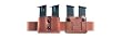 Galco Double Magazine Case Tan For .45 Single Column