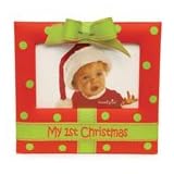 'My First Christmas' Baby Photo Frame by Mud Pie