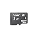 SanDisk SDSDQ-002G-A11M MicroSD 2GB Card (Black)