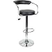 Black - Omicron Kitchen Padded Bar Stool