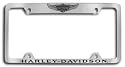 Harley Davidson Universal License Plate Frame, Bar and Shield with Wings