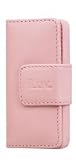 Iluv I105Bpnk Leather Protective Case With Cover (Pink)