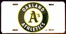 Oakland Athletics License Plate (The A's)
