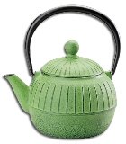 Joyce Chen 18-Ounce Japanese Tetsubin Cast-Iron Chigusa, Green