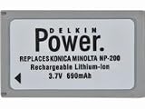 Delkin eFilm Rechargeable Battery - Konica/Minolta NP200 Type