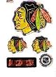 Chicago Blackhawks Helmet Decals - Set