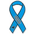 Carolina Panthers Ribbon Magnet