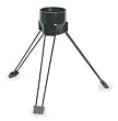 Westward 1AGT4 Tripod Stand, Flashlight Accessory, Black