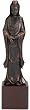 Unique Birthday Gift Her Mom Mother Girl - 12" Standing Quan Kwan Yin Goddess Statue w/ Pedastal Quan