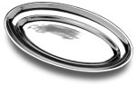 Wilton Armetale Newport Bistro 15-Inch Oval Tray
