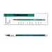 Turquoise Drawing Pencils, Size 2H, Black Lead SAN02264